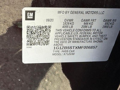 2021 Chevrolet Malibu LS 1LS