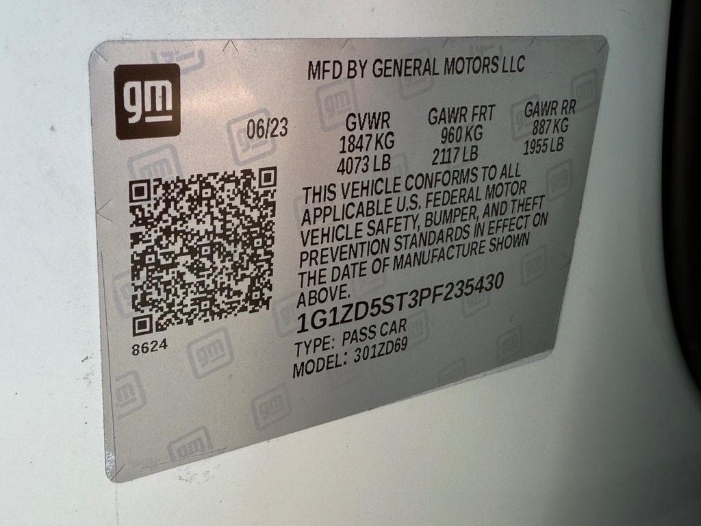 2023 Chevrolet Malibu LT 1LT