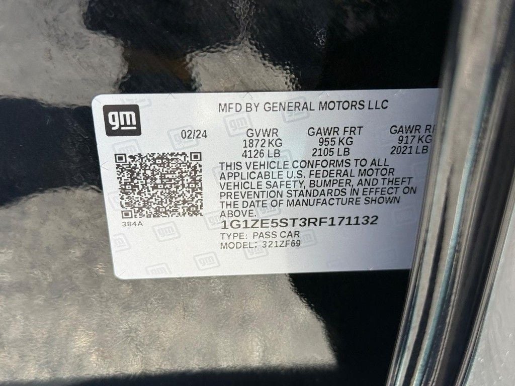 2024 Chevrolet Malibu LT 2LT