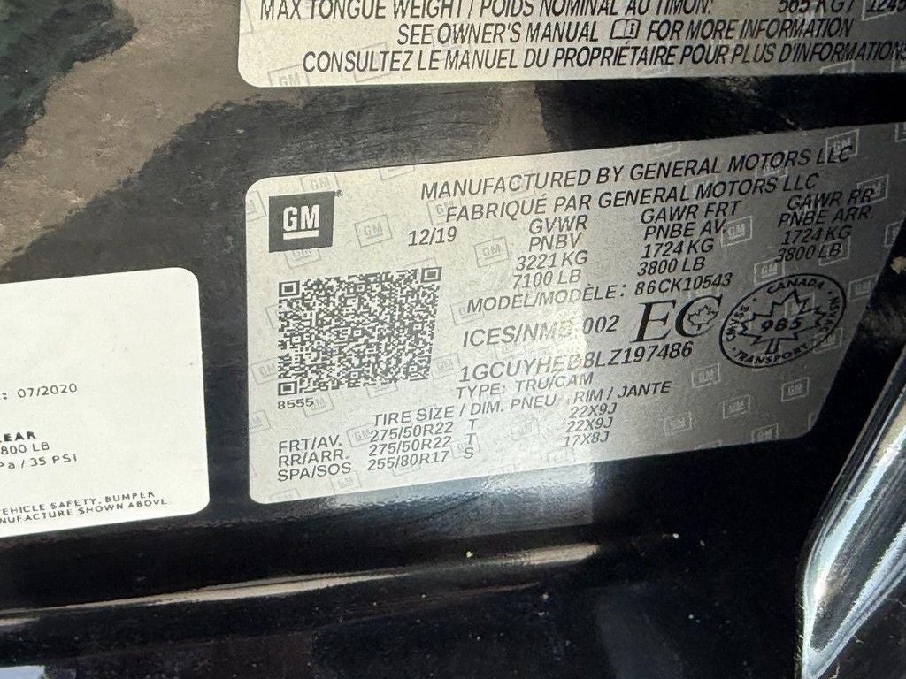 2020 Chevrolet Silverado 1500 High Country