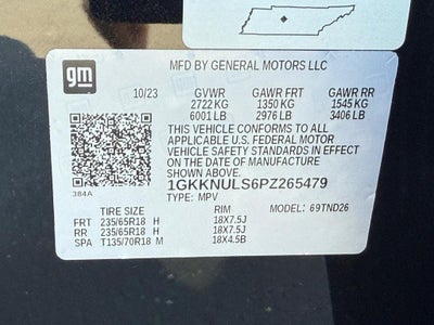 2023 GMC Acadia SLT Certified