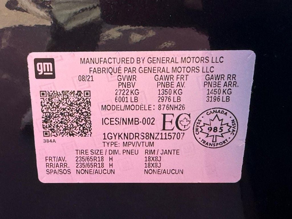 2022 Cadillac XT5 Premium Luxury