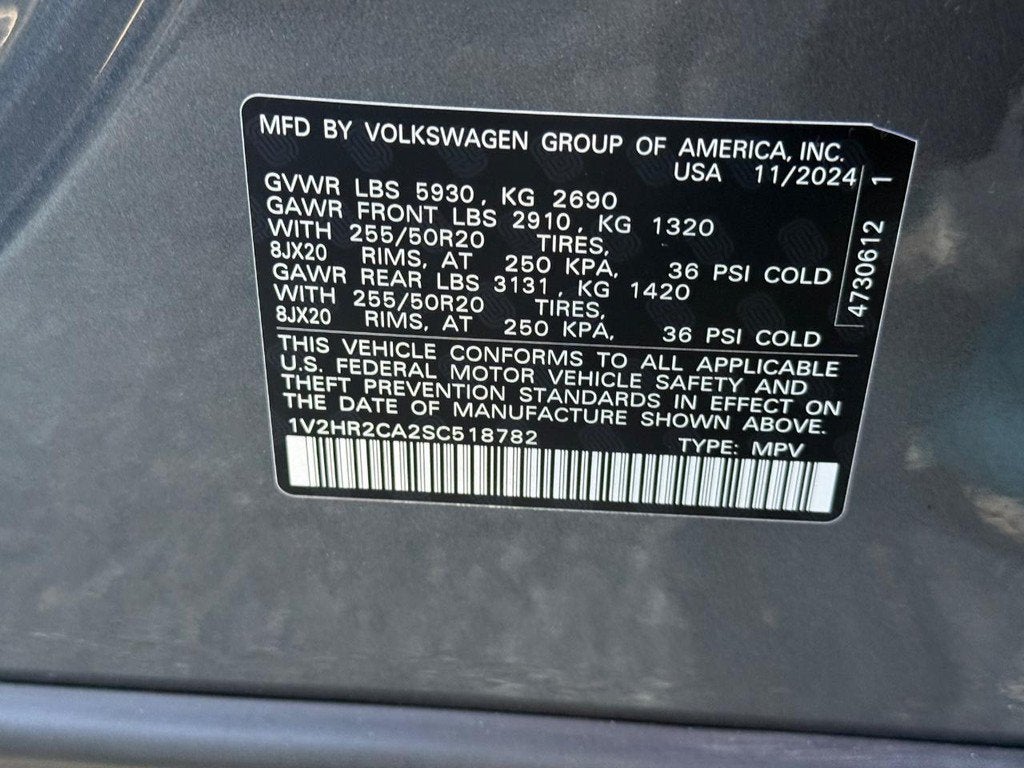 2025 Volkswagen Atlas 2.0T SE w/Technology NEAR MILWAUKEE WI