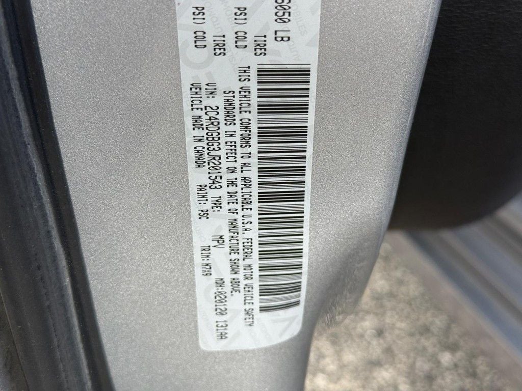 2018 Dodge Grand Caravan SE Plus