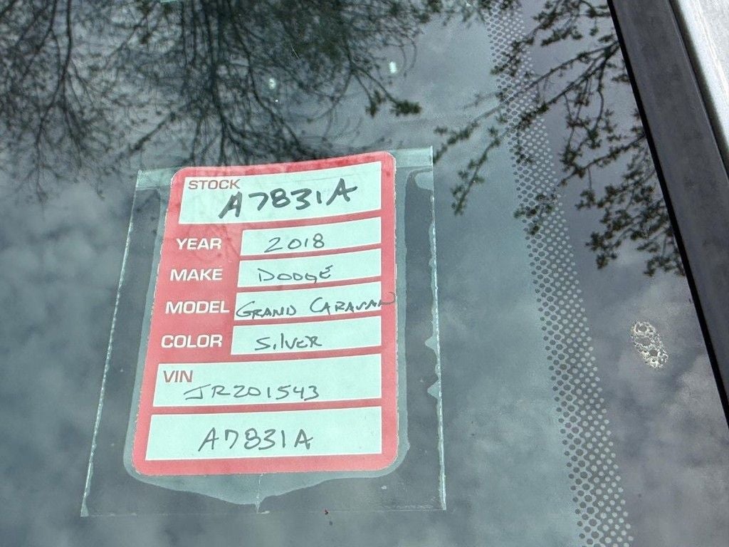 2018 Dodge Grand Caravan SE Plus