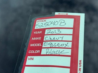 2013 Chevrolet Equinox LTZ