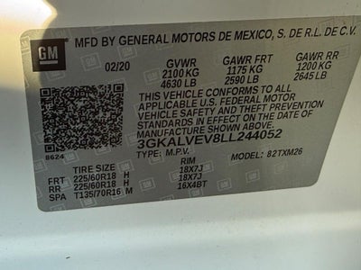 2020 GMC Terrain SLT