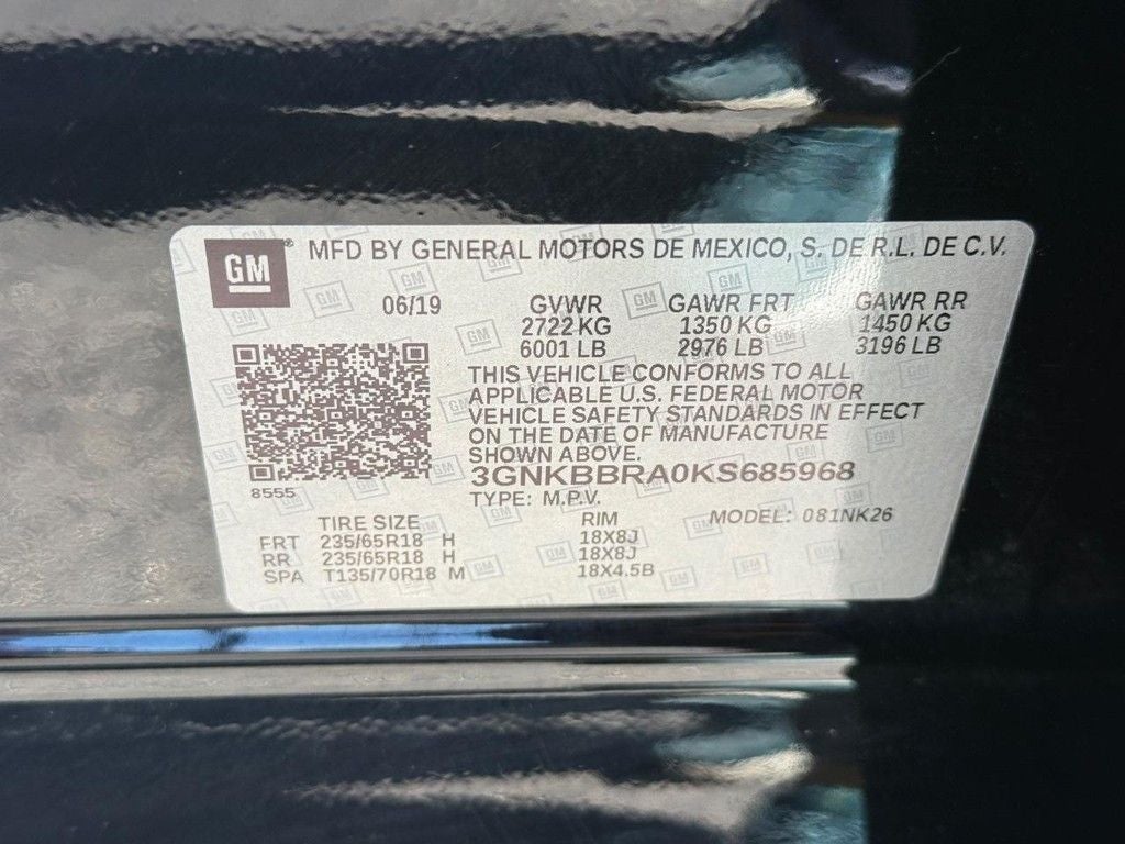 2019 Chevrolet Blazer Base 1LT