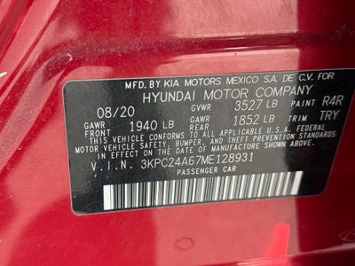 2021 Hyundai Accent SE