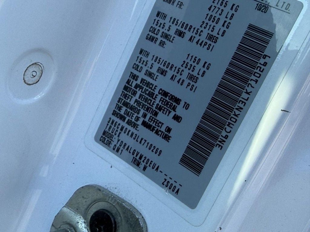 2020 Nissan NV200 SV