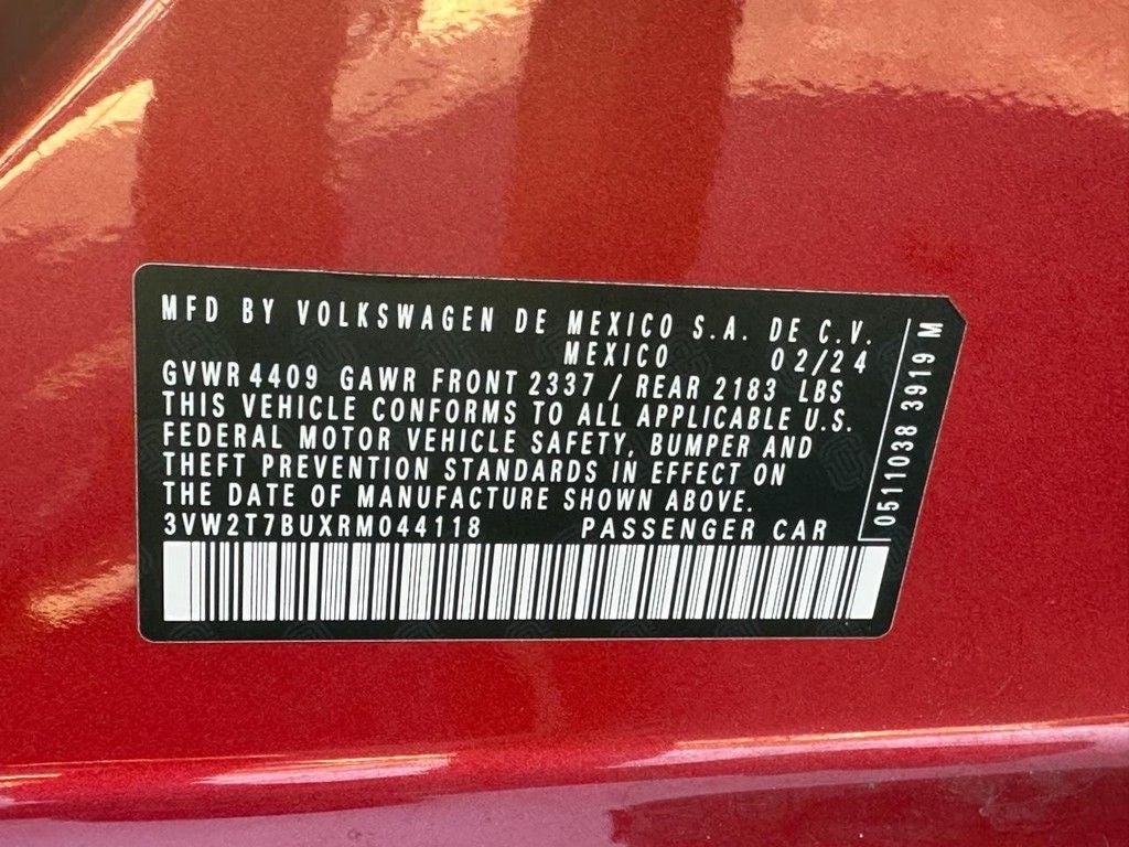 2024 Volkswagen Jetta GLI 2.0T Autobahn