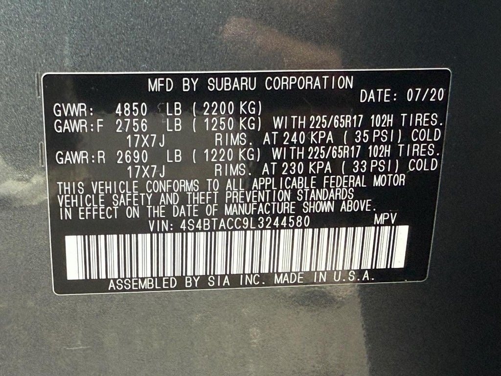 2020 Subaru Outback Premium