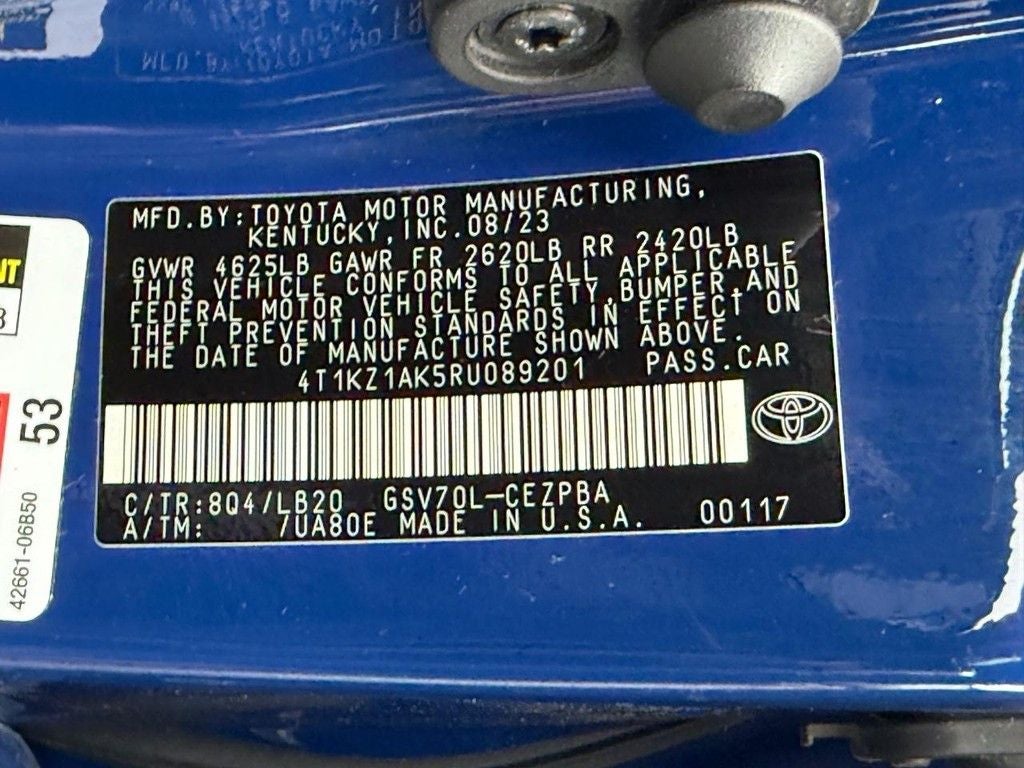 2024 Toyota Camry XSE V6