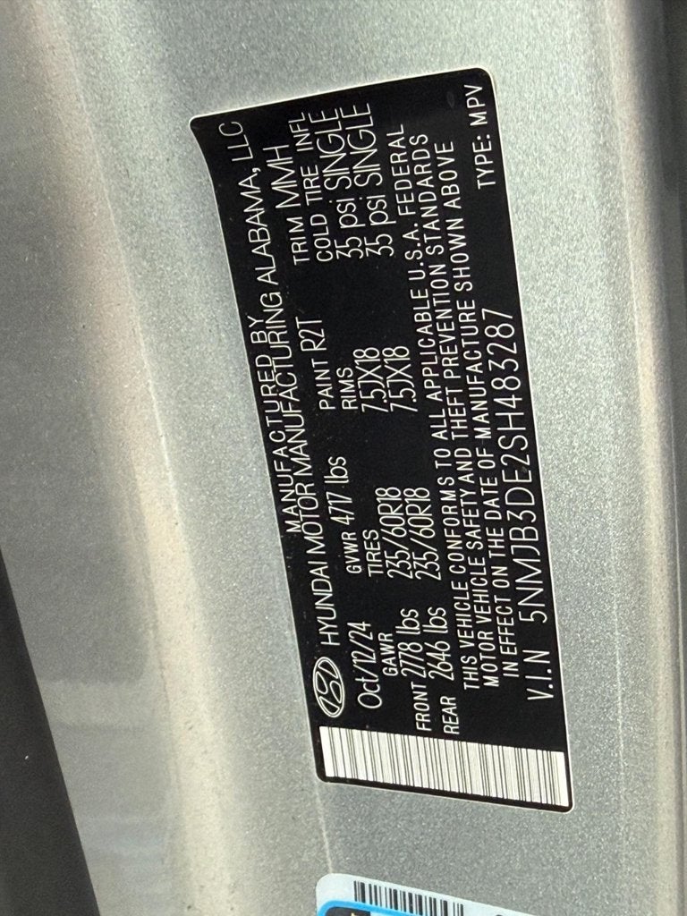 2025 Hyundai Tucson SEL