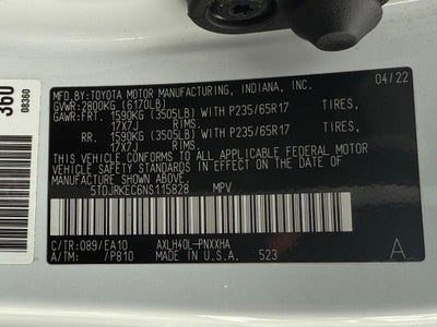 2022 Toyota Sienna XLE