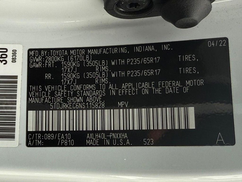 2022 Toyota Sienna XLE