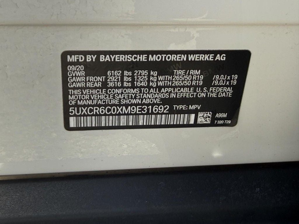 2021 BMW X5 xDrive40i