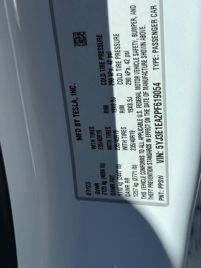 2023 Tesla Model 3 Base