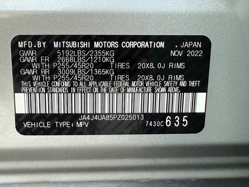 2023 Mitsubishi Outlander SE Black Edition