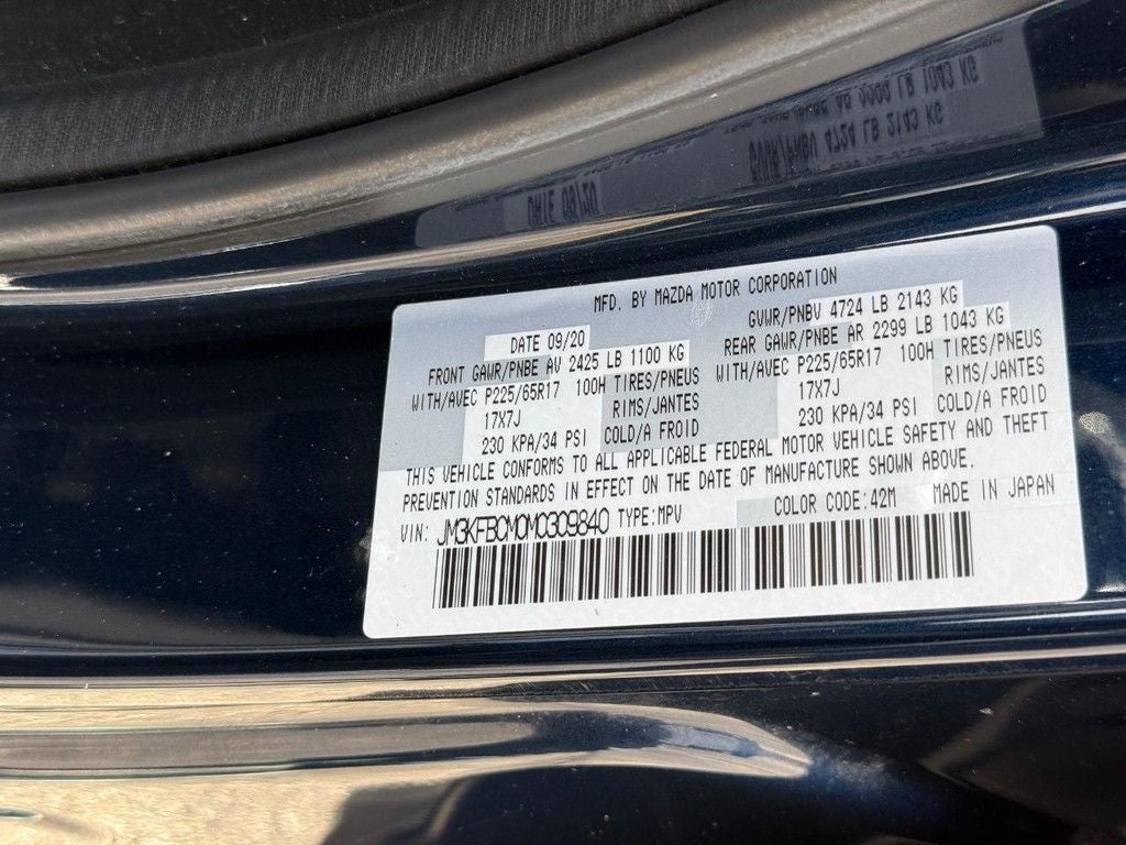 2021 Mazda Mazda CX-5 Touring