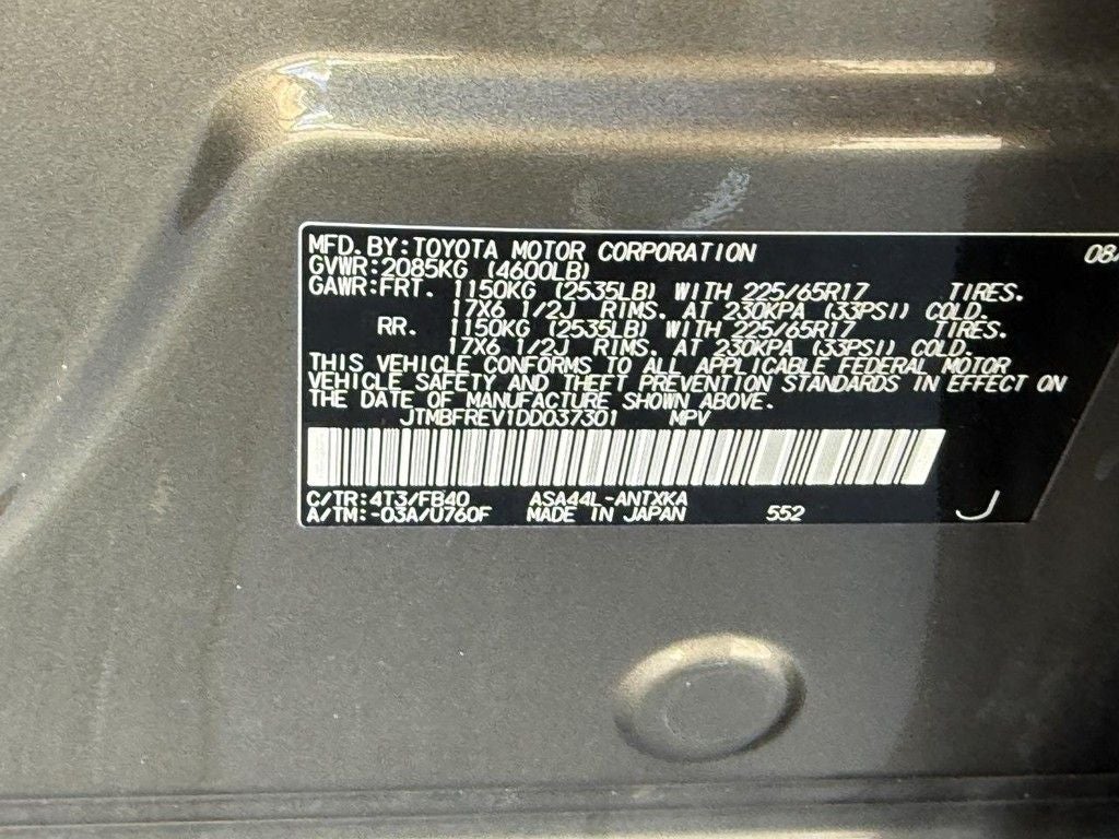 2013 Toyota RAV4 LE