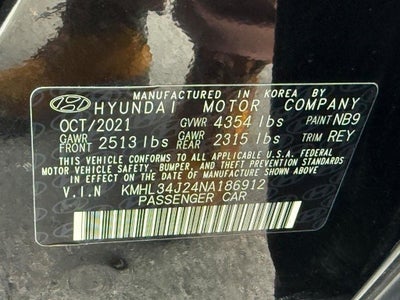 2022 Hyundai Sonata Limited