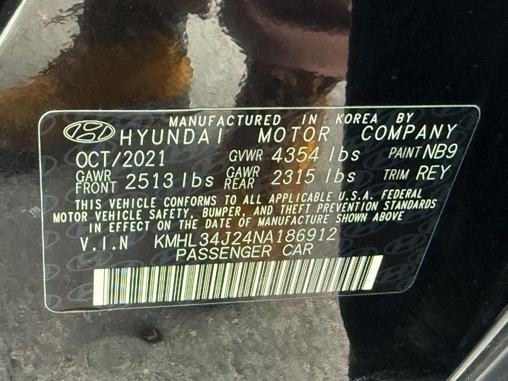 2022 Hyundai Sonata Limited