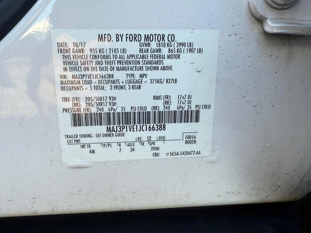 2018 Ford EcoSport Titanium