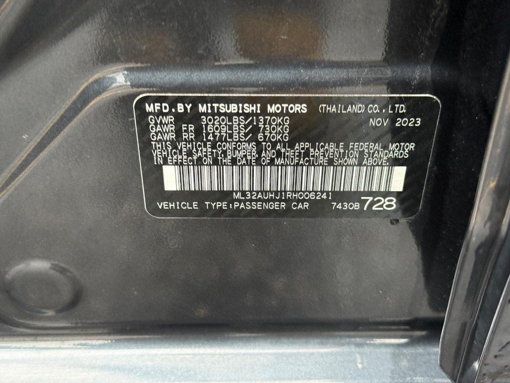 2024 Mitsubishi Mirage NEAR MILWAUKEE WI