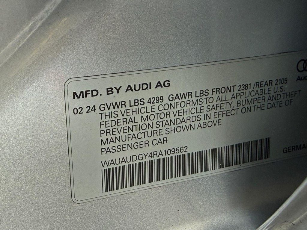 2024 Audi A3 40 Premium FrontTrak