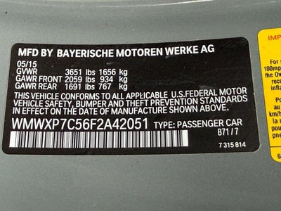 2015 MINI Cooper S Base