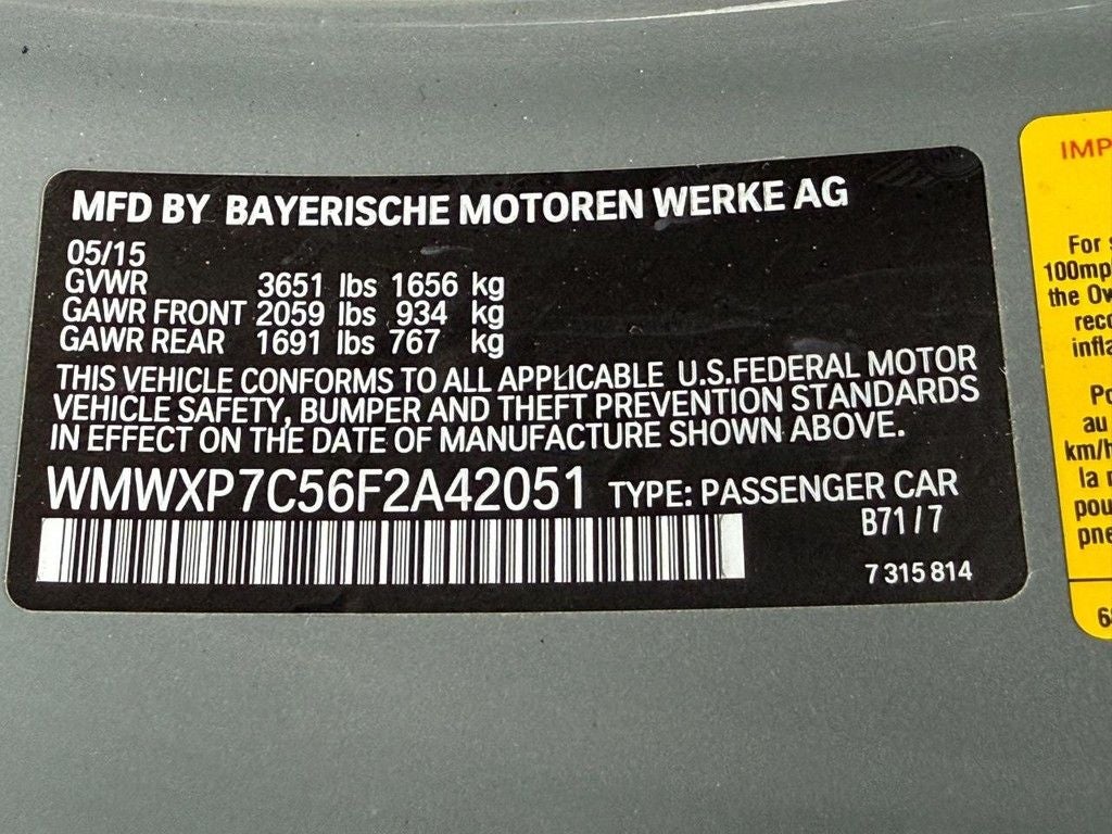 2015 MINI Cooper S Base