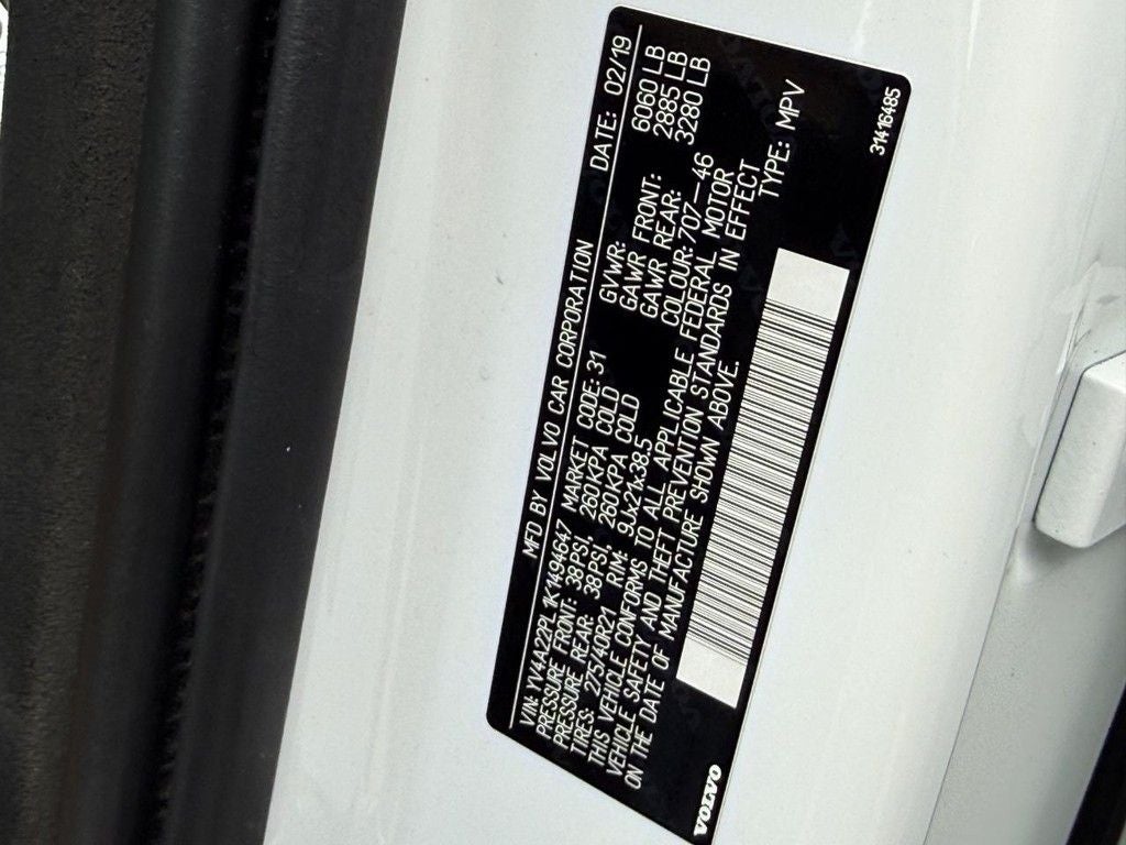 2019 Volvo XC90 T6 Inscription