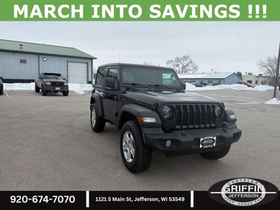 2021 Jeep Wrangler Sport S 4X4 !!!