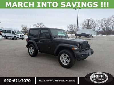 2021 Jeep Wrangler Sport S 4X4 !!!