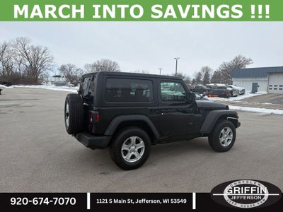 2021 Jeep Wrangler Sport S 4X4 !!!