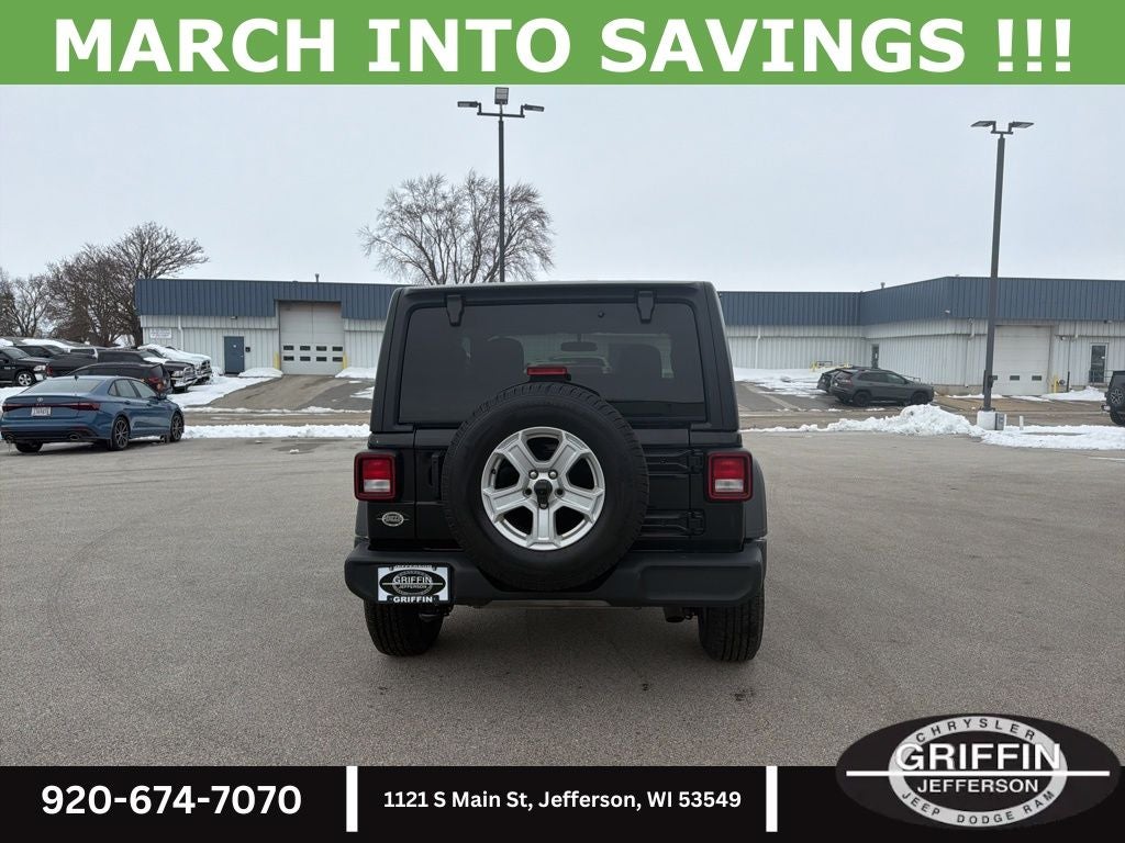 2021 Jeep Wrangler Sport S 4X4 !!!