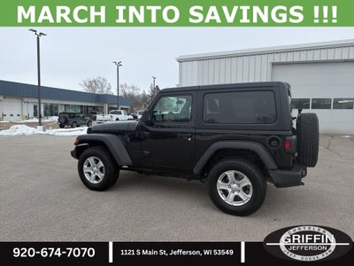 2021 Jeep Wrangler Sport S 4X4 !!!