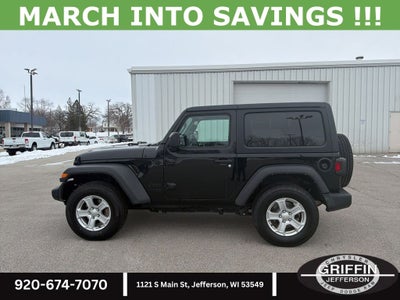 2021 Jeep Wrangler Sport S 4X4 !!!