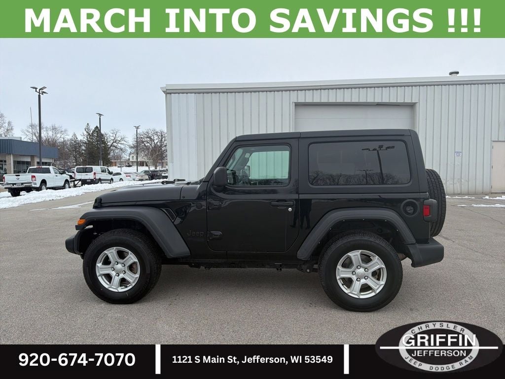 2021 Jeep Wrangler Sport S 4X4 !!!