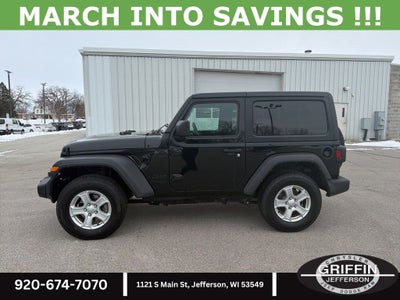 2021 Jeep Wrangler Sport S 4X4 !!!