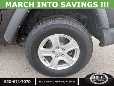 2021 Jeep Wrangler Sport S 4X4 !!!