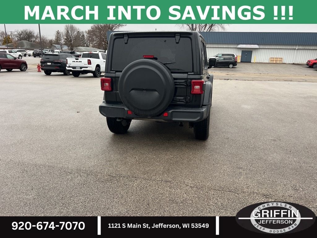 2021 Jeep Wrangler Unlimited Sahara Sky One Power Top !!!