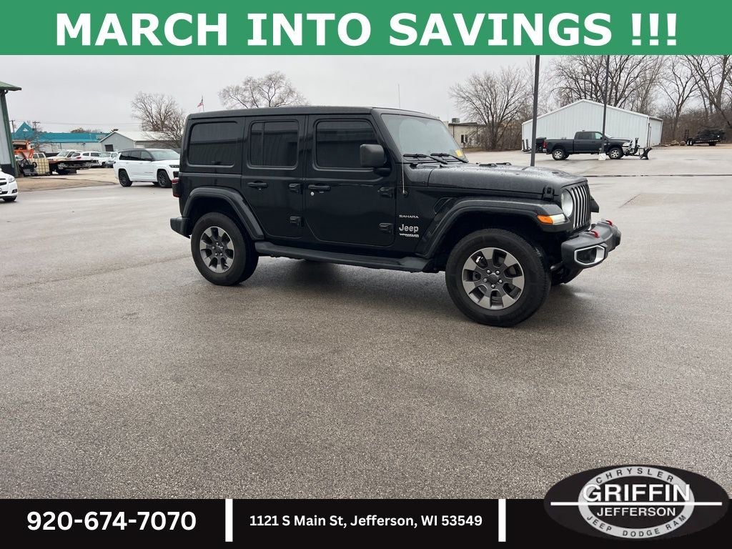 2021 Jeep Wrangler Unlimited Sahara Sky One Power Top !!!