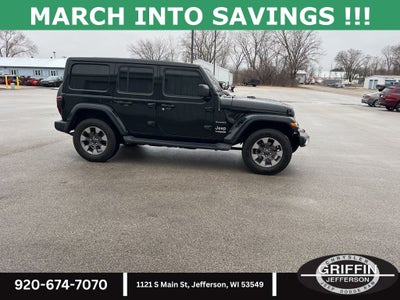 2021 Jeep Wrangler Unlimited Sahara Sky One Power Top !!!