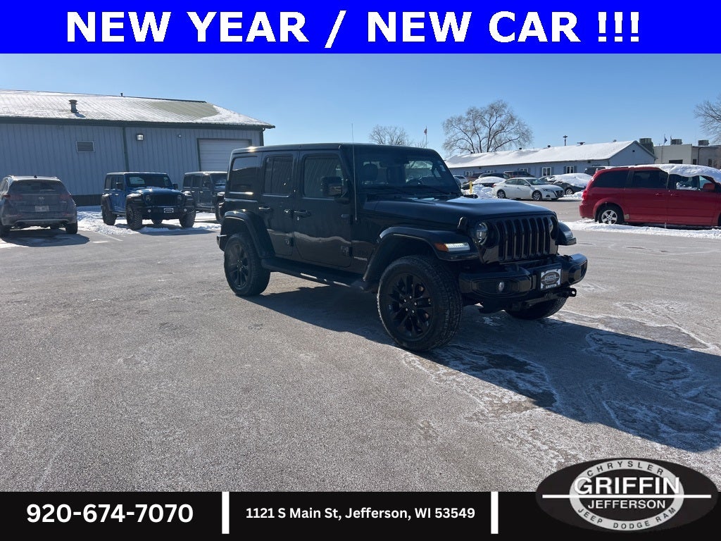 2021 Jeep Wrangler Unlimited Sahara High Altitude 3.6L V6!!!