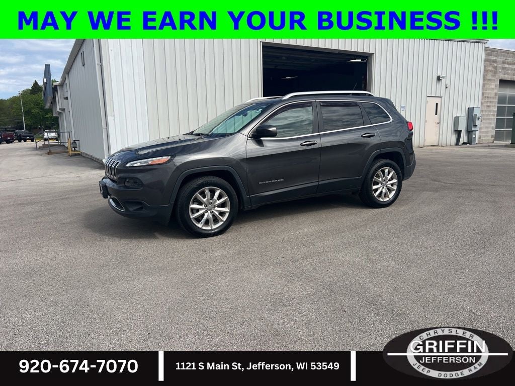2015 Jeep Cherokee Limited 4WD V6 !!!