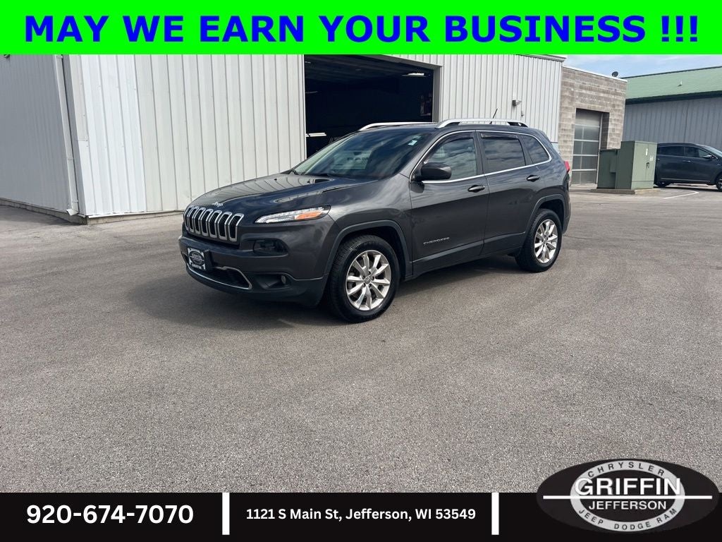 2015 Jeep Cherokee Limited 4WD V6 !!!