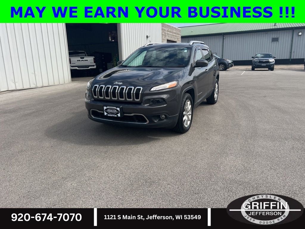 2015 Jeep Cherokee Limited 4WD V6 !!!