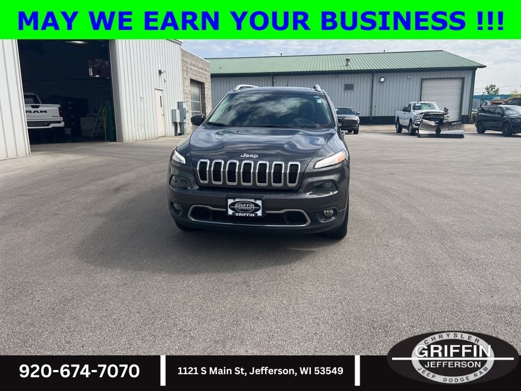 2015 Jeep Cherokee Limited 4WD V6 !!!